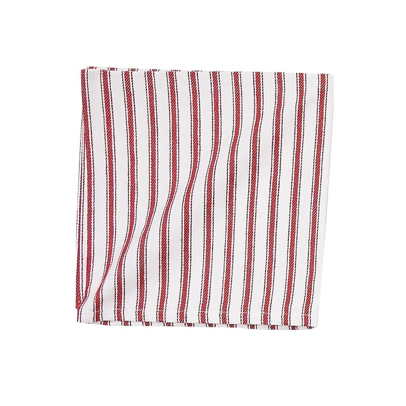 Ticking Stripe Napkin Set of 6 - 18 x 18