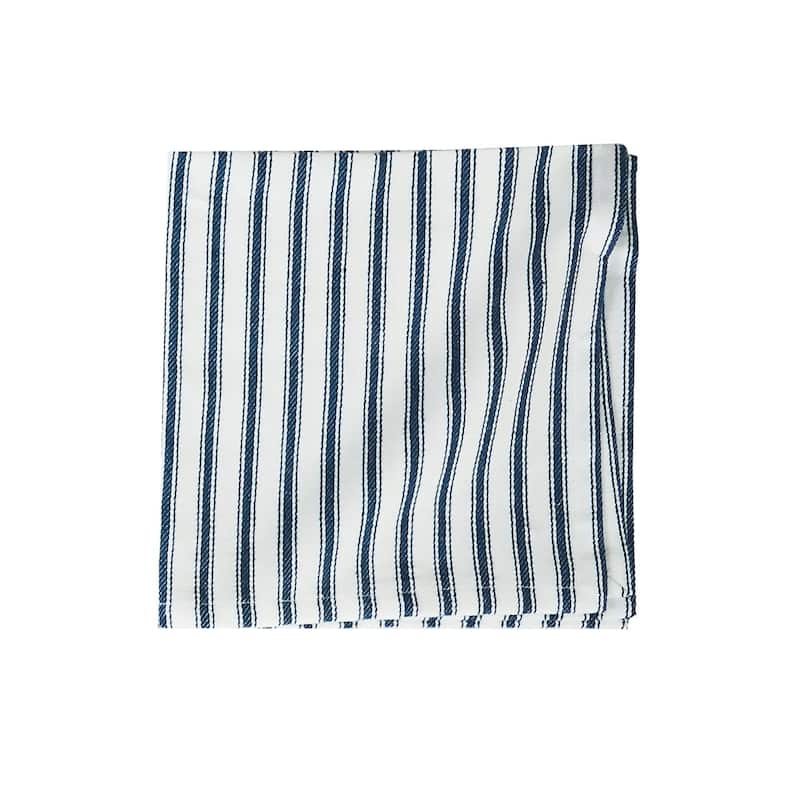 Ticking Stripe Napkin Set of 6 - 18 x 18