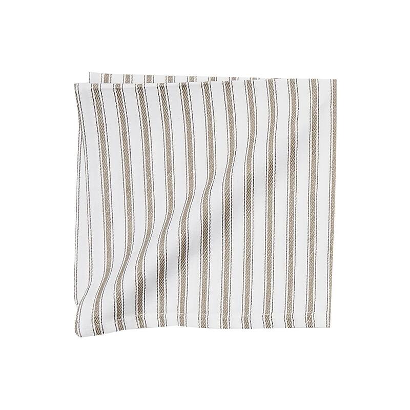 Ticking Stripe Napkin Set of 6 - 18 x 18