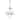 6 Light Foyer Antique Silver Empire Chandelier By Lucas McKearn