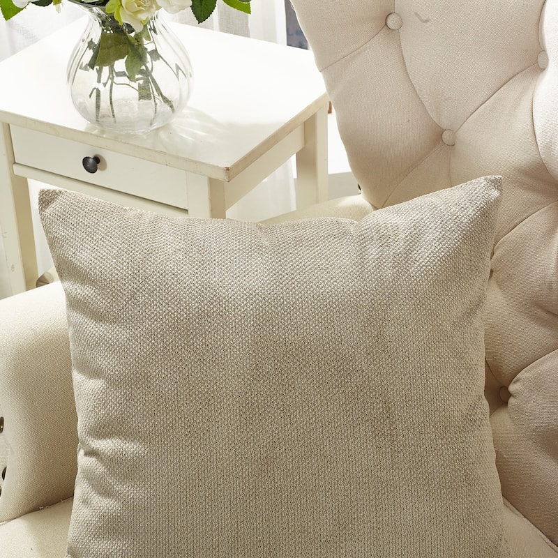 Serenta Miliken Plush Pillow Shell 2 Piece Set, NO INSERT