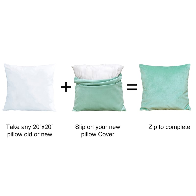 Serenta Miliken Plush Pillow Shell 2 Piece Set, NO INSERT