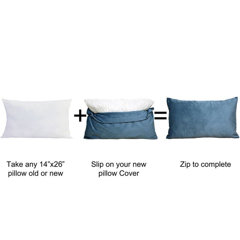 Serenta Miliken Plush Pillow Shell 2 Piece Set, NO INSERT