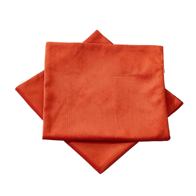 Serenta Miliken Plush Pillow Shell 2 Piece Set, NO INSERT