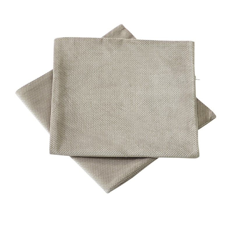 Serenta Miliken Plush Pillow Shell 2 Piece Set, NO INSERT