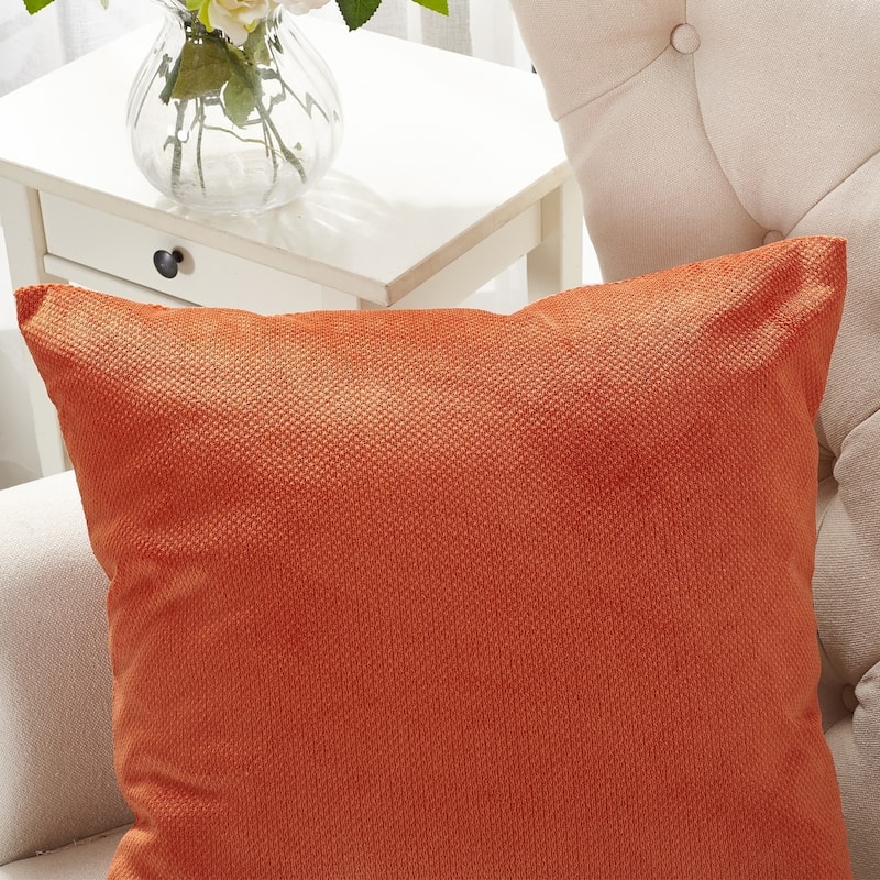 Serenta Miliken Plush Pillow Shell 2 Piece Set, NO INSERT