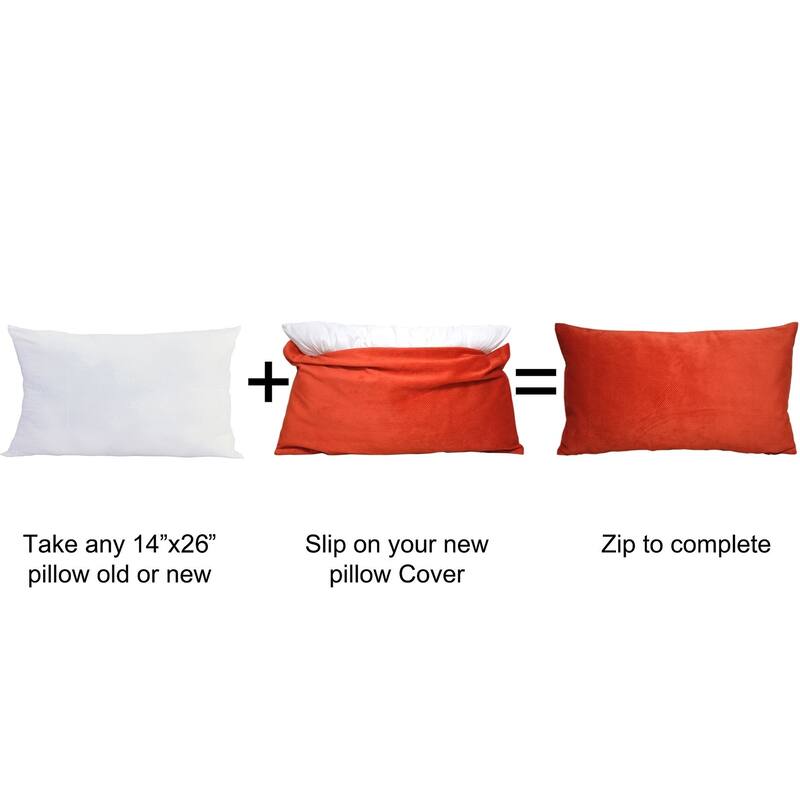Serenta Miliken Plush Pillow Shell 2 Piece Set, NO INSERT
