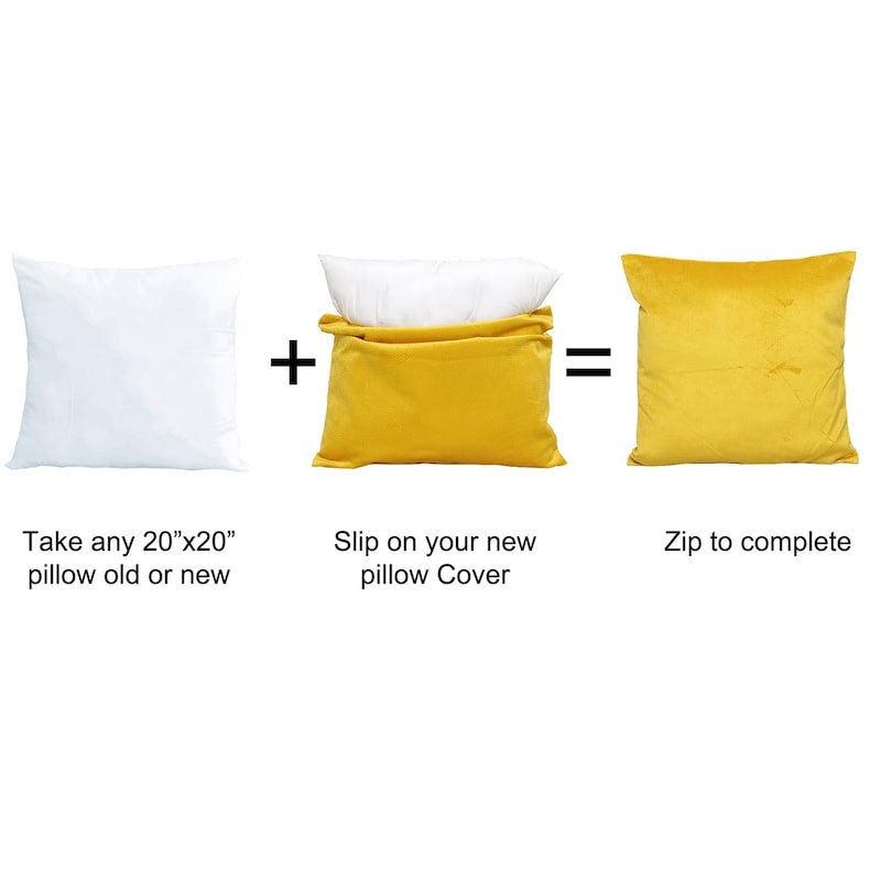 Serenta Miliken Plush Pillow Shell 2 Piece Set, NO INSERT