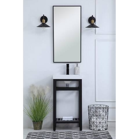 Copper Grove Ummdreiga Bathroom Metal Base Vanity