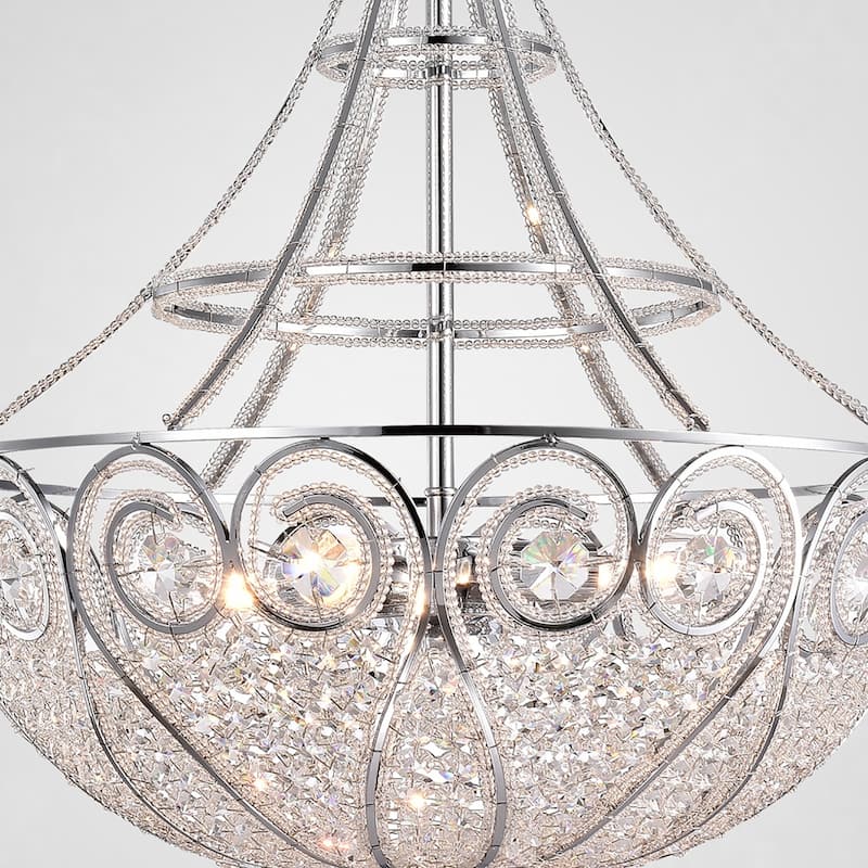 Julio 4-Light Crystal Chandelier
