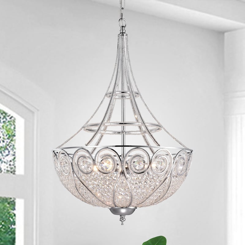 Julio 4-Light Crystal Chandelier