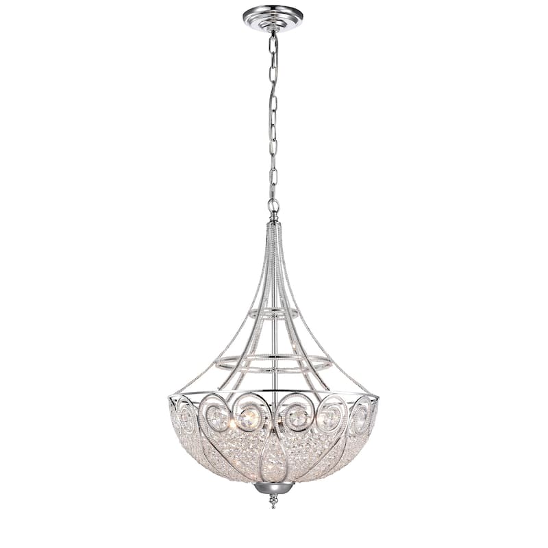 Julio 4-Light Crystal Chandelier