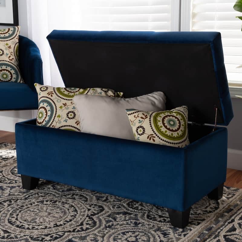Copper Grove Wallersee Modern Upholstered Storage Ottoman