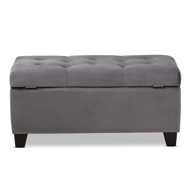 Copper Grove Wallersee Modern Upholstered Storage Ottoman