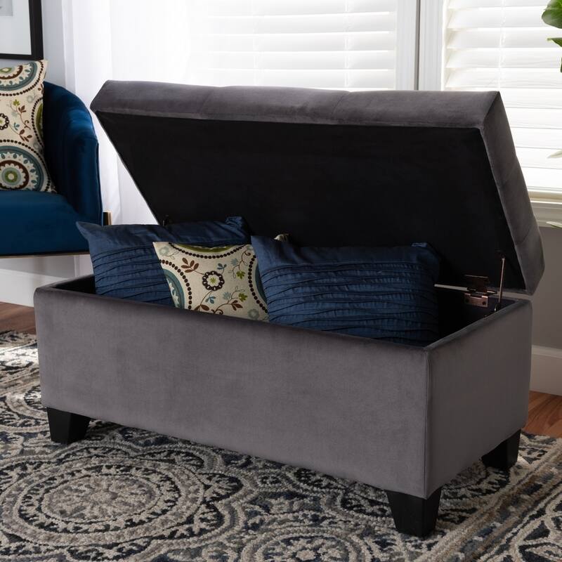 Copper Grove Wallersee Modern Upholstered Storage Ottoman