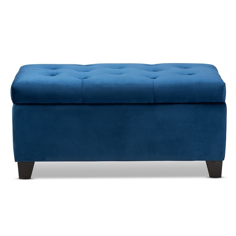 Copper Grove Wallersee Modern Upholstered Storage Ottoman