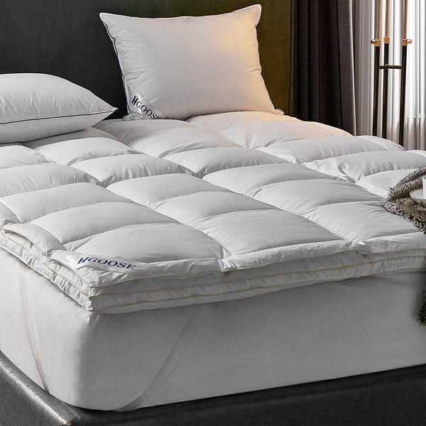 silentnight hungarian goose feather and down mattress topper