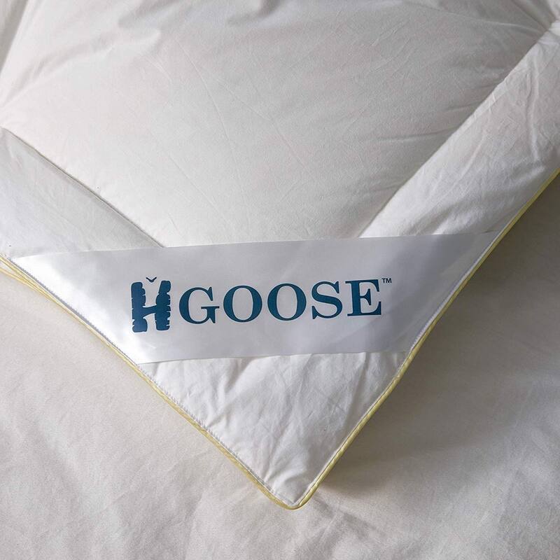 Down Top Hungarian Featherbed - White