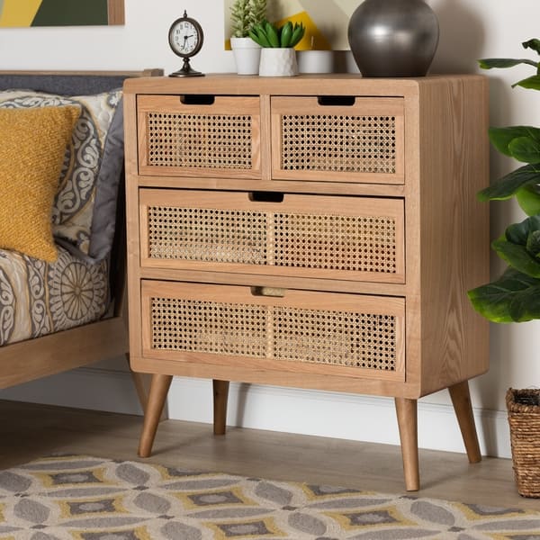 Shop Carson Carrington Dafverud Modern Oak Finished Wood And