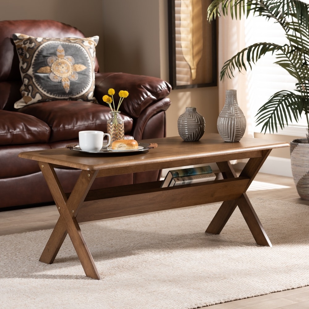 walnut coffee table sale