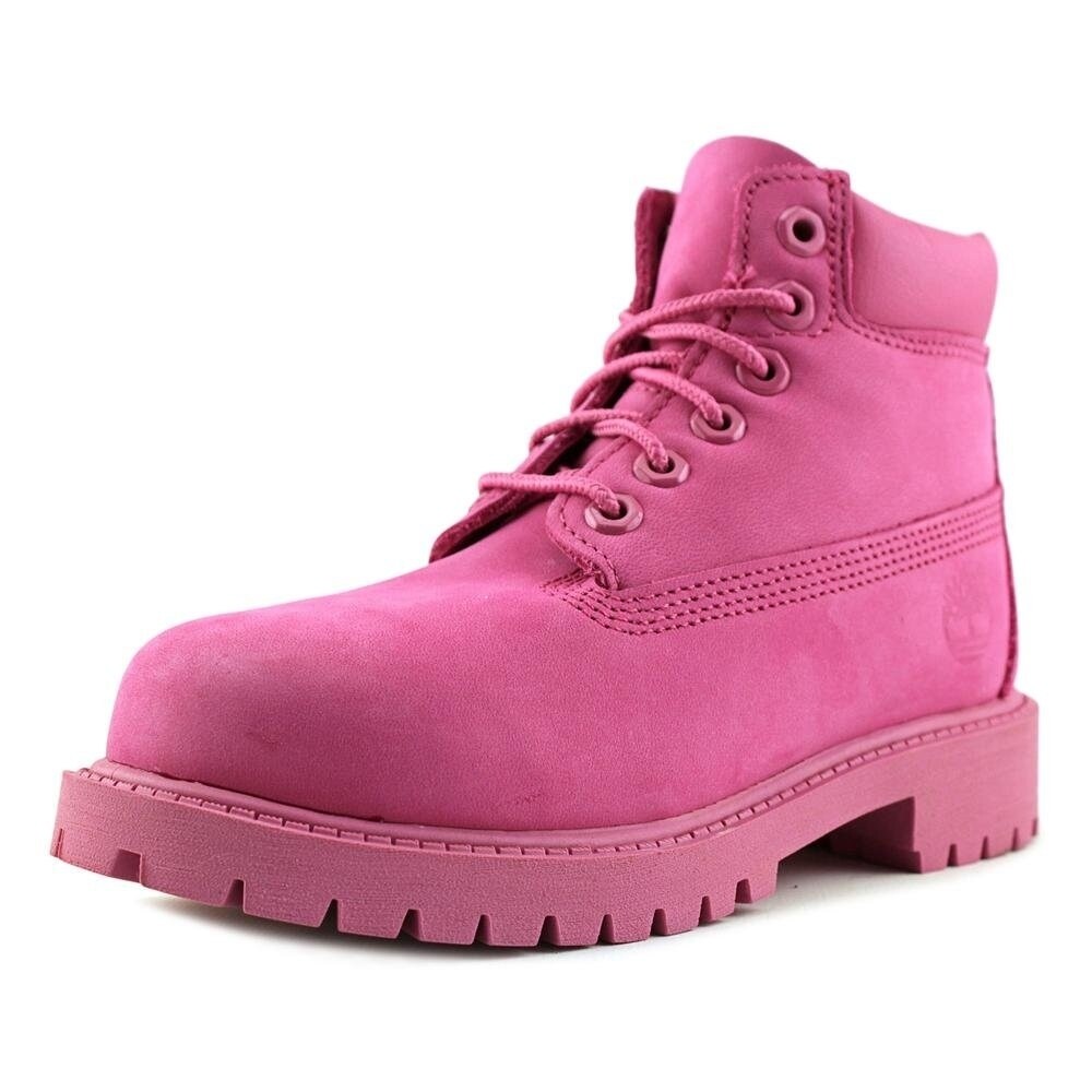 kids pink timberland boots