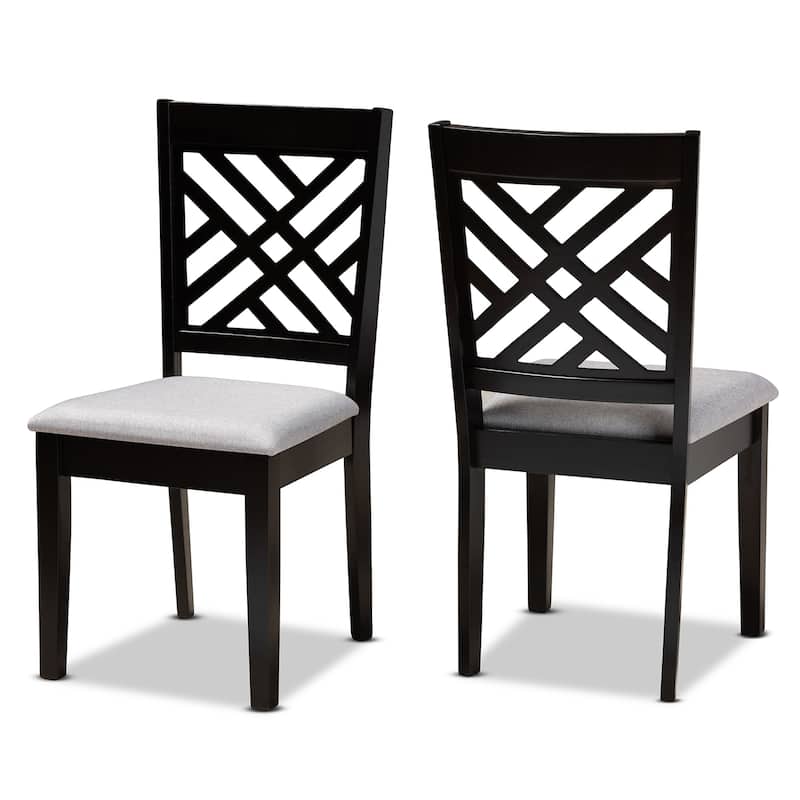 Copper Grove SinazongweModern Upholstered 2-piece Dining Chair Set - Grey