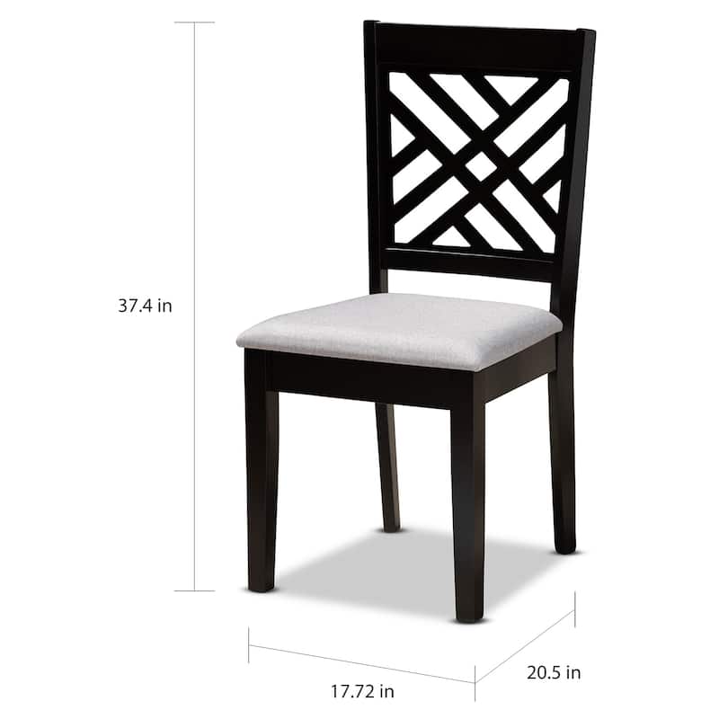 Copper Grove SinazongweModern Upholstered 2-piece Dining Chair Set