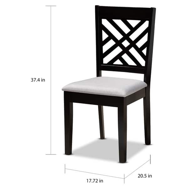 Copper Grove SinazongweModern Upholstered 2piece Dining Chair Set On