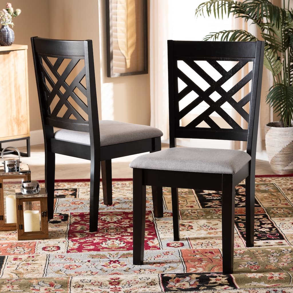 Copper Grove SinazongweModern Upholstered 2-piece Dining Chair Set