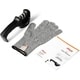 preview thumbnail 6 of 9, Cheer Collection Culinary Knife Sharpener, Professional 3-Stage Manual Knife Sharpening with Safety Glove