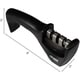 preview thumbnail 5 of 9, Cheer Collection Culinary Knife Sharpener, Professional 3-Stage Manual Knife Sharpening with Safety Glove