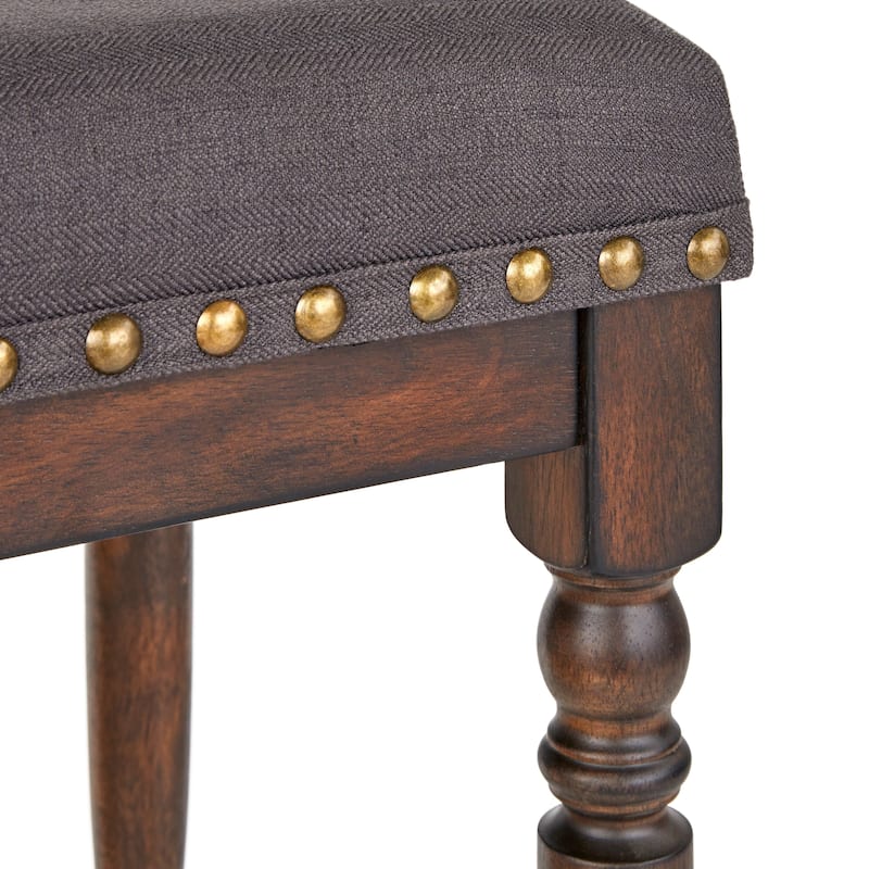 Lifestorey Grafton Turned Leg Counter Stool (Set of 2)