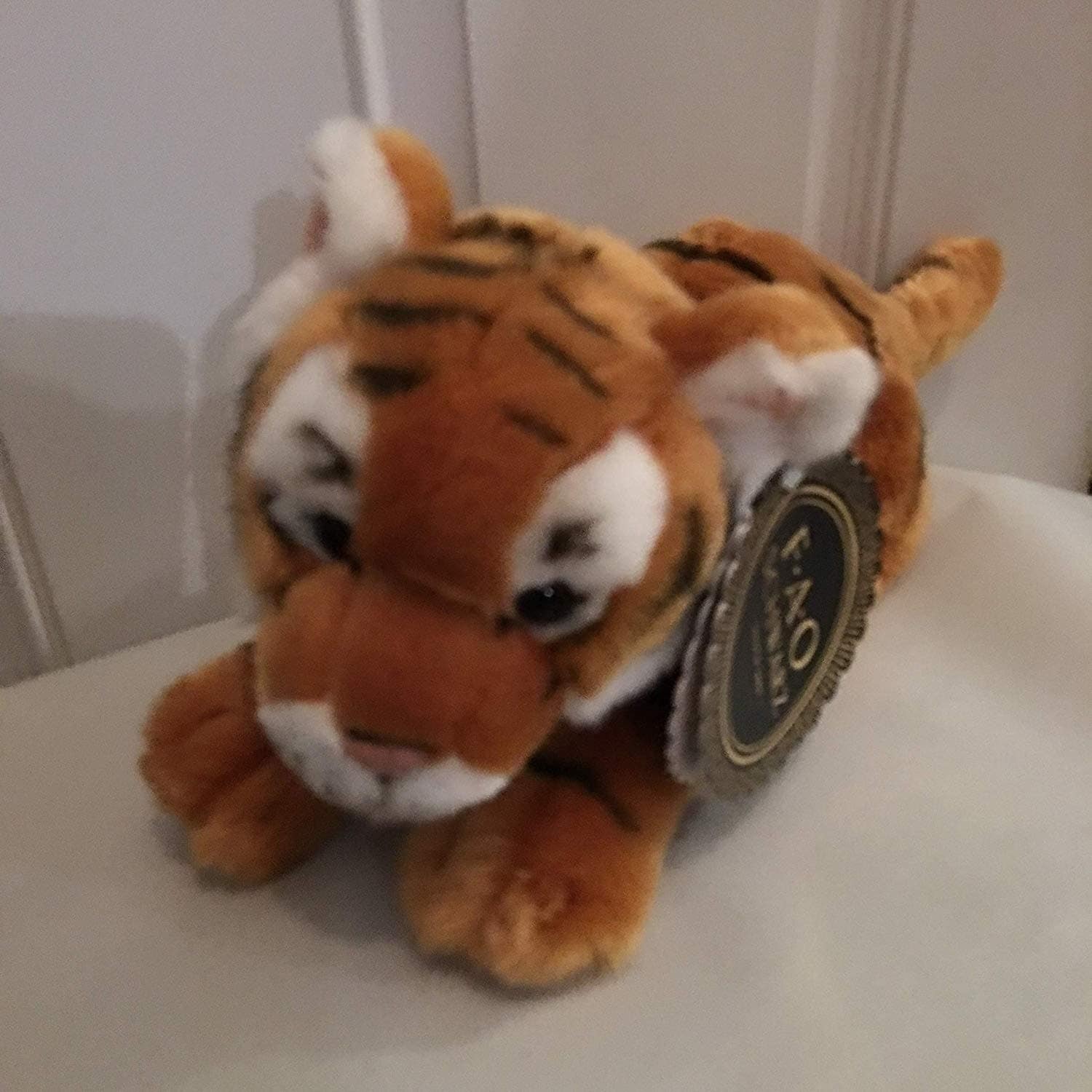 fao schwarz stuffed tiger