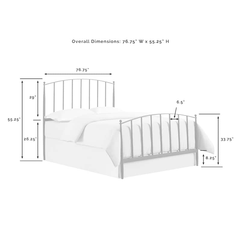 Crosley Whitney King Headboard