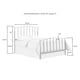 preview thumbnail 8 of 8, Crosley Whitney King Headboard