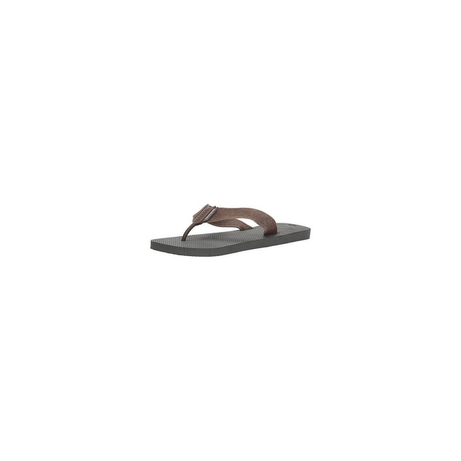 brown havaianas flip flops mens