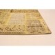 preview thumbnail 4 of 7, Hand-knotted Color Patchwork Copper, Tan Wool Rug - 7'0" x 9'10"