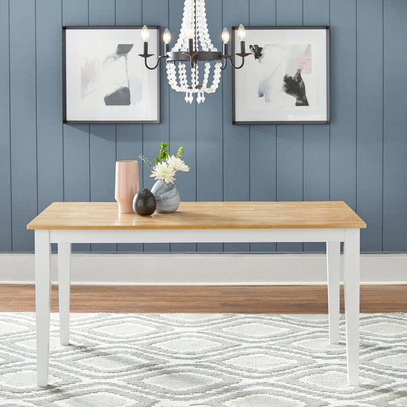 Simple Living 6-piece Virginia Solid Wood Dining Set with Bench