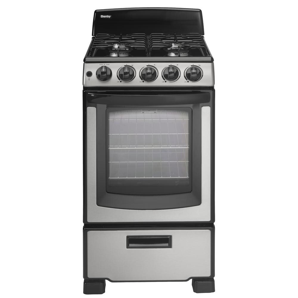 Danby Products Danby 20 Inch Gas Range (White - White Finish)