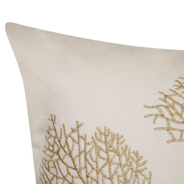 Khaki/Multi Edie At Home Decorative Pillow 18x18 Khaki/Multi Edie At Home Decorative Pillow 18x18