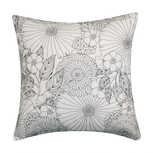 decorative floral pillows