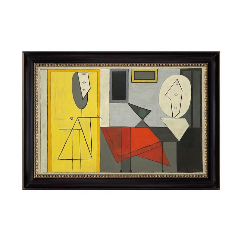 The Studio by Pablo Picasso 1928 Black Frame OIl Painting Canvas Print ...