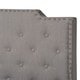 preview thumbnail 13 of 13, Copper Grove Enzers Upholstered Button-tufted Panel Bed King - Grey