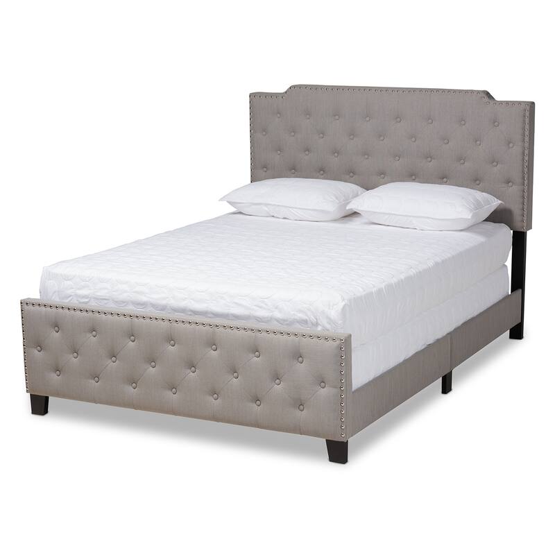 Copper Grove Enzers Upholstered Button-tufted Panel Bed