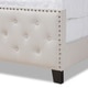 preview thumbnail 6 of 13, Copper Grove Enzers Upholstered Button-tufted Panel Bed