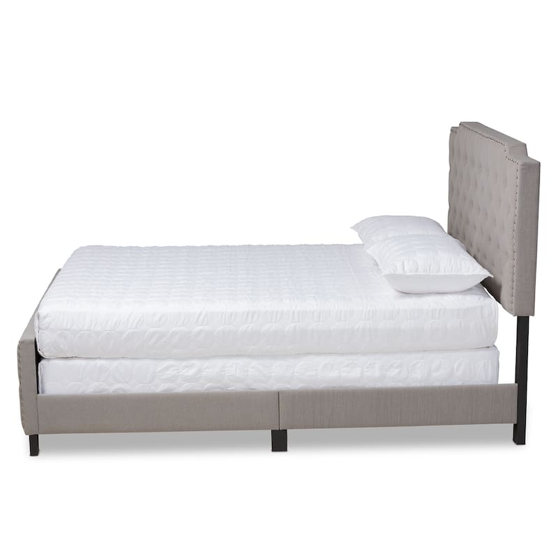 Copper Grove Enzers Upholstered Button-tufted Panel Bed