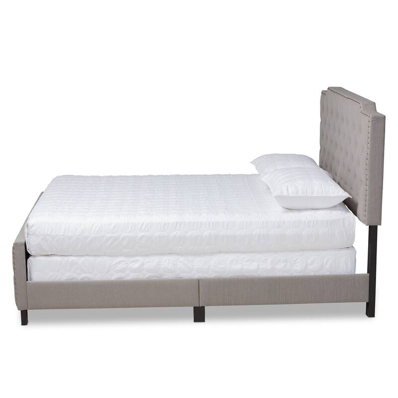 Copper Grove Enzers Upholstered Button-tufted Panel Bed