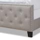 Copper Grove Enzers Upholstered Button-tufted Panel Bed