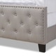 preview thumbnail 14 of 13, Copper Grove Enzers Upholstered Button-tufted Panel Bed