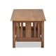 preview thumbnail 4 of 6, Copper Grove Shoys Mission-style Brown Coffee Table